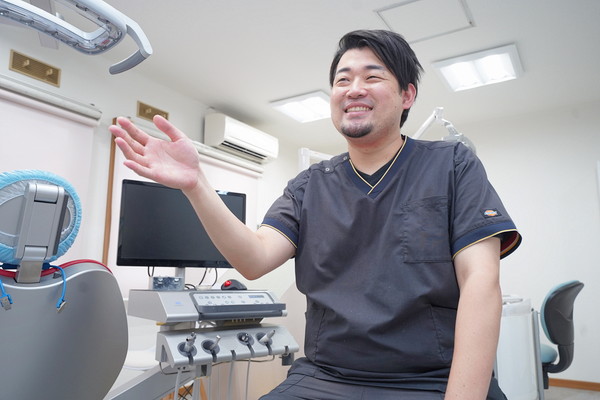 歯科医院が身近な存在であってほしいと思い、予防の大切さを伝えています